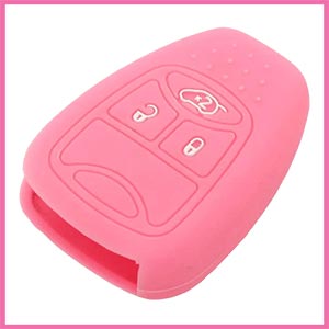 SEGADEN Silicone Cover Protector Case Skin Jacket fit for CHRYSLER DODGE JEEP Remote Key Fob