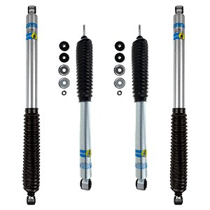 Bilstein 5100 Monotube Gas Shocks Set - 07-15 for Jeep Wrangler JK