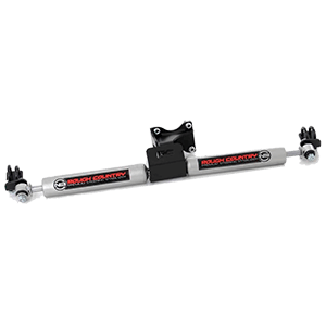 Rough Country N3 Dual Steering Stabilizer Fits 2007-2018 [ Jeep ] Wrangler JK