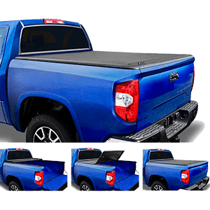 Tyger Auto T3 Soft Tri-Fold Truck Bed Tonneau Cover for 2014-2020 Toyota Tundra Fleetside