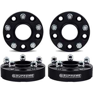 Supreme Suspensions - 4pc 1.25 Inch Hub Centric Wheel Spacers for 2007-2018 Jeep Wrangler JK
