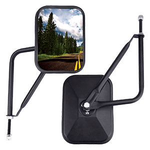 Jeep Mirrors JK JL TJ YJ CJ. Easy-Install Adventure Mirrors + Bonus Product. Improved Design