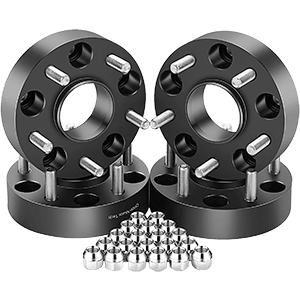 Orion Motor Tech 5x5 Wheel Spacers 1.5 inches with 1/2-20 Studs for 007-2018 Jeep Wrangler JK