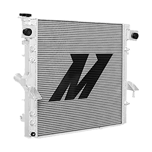 Mishimoto MMRAD-WRA-07V2 Aluminum Radiator Compatible With Jeep Wrangler JK 2007-2017 Silver