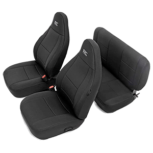 Rough Country Neoprene Seat Covers | (fits) 1997-2002 [ Jeep ] Wrangler TJ