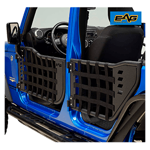 EAG Matrix Trail Tubular Door with Side View Mirror Fit for 07-18 Wrangler JK 4 Door Only