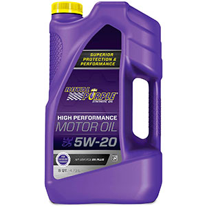 Royal Purple 51520 High Performance Motor Oil 5W-20