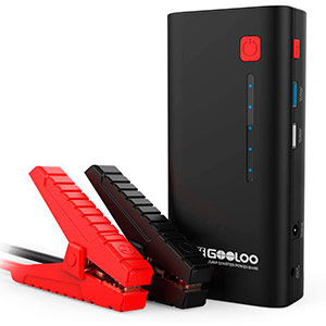 GOOLOO 1200A Peak 18000mAh SuperSafe Car Jump Starter with USB Quick Charge 3.0