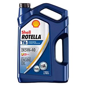 Shell Rotella T6 Full Synthetic 5W-40 Diesel Engine Oil