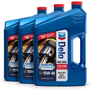 Delo 400 SDE SAE 15W-40 Motor Oil - 1 Gallon Jug