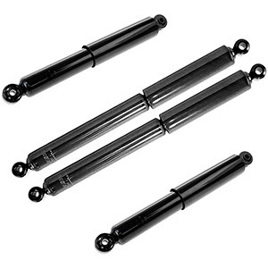 Detroit Axle - 4PC Front & Rear Shock Absorber Assembly for 1999-2004 Ford F-250