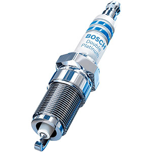 Bosch Automotive Double Platinum Spark Plug - Up to 3X Longer Life for Select Chrysler Aspen 300