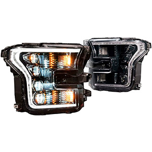 Morimoto XB LED Plug & Play Headlight Assemblies For 2015-2017 Ford F-150 & Raptor LF502.2-ASM