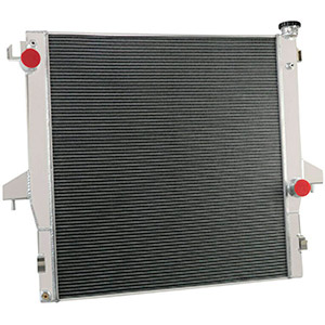 OzCoolingParts 2 Row Core All Aluminum Radiator for 2003-2010 04 05 06 07 08 09 Dodge Ram 2500 3500 5.9L L6