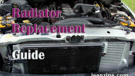 Radiator replacement guide