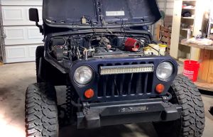 Preparing the Jeep