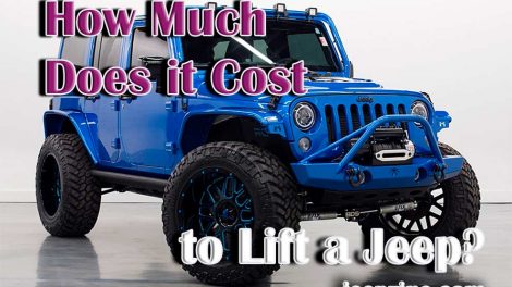 How Much Does it Cost to Lift a Jeep