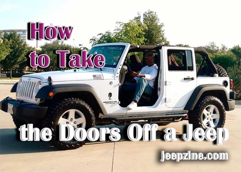 ☑️ How to Take the Doors Off a Jeep