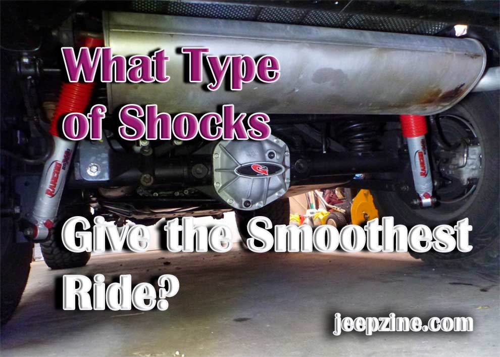 What Type of Shocks Give the Smoothest Ride