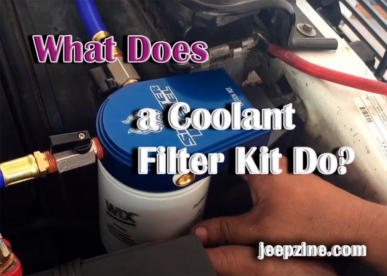 What Does a Coolant Filter Kit Do?