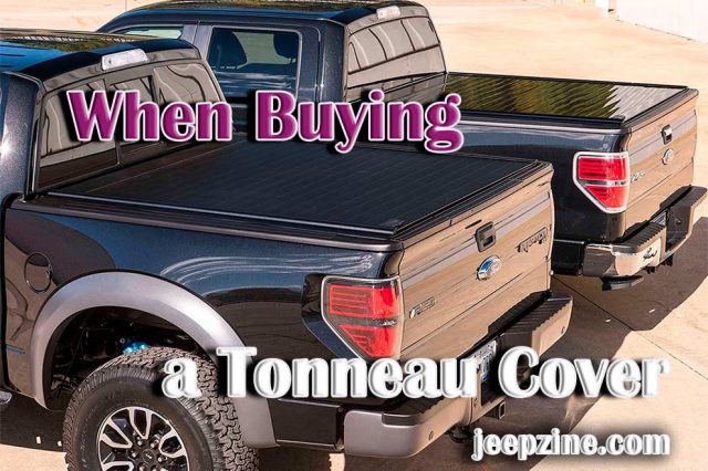 5 Things to Consider When Buying a Tonneau Cover