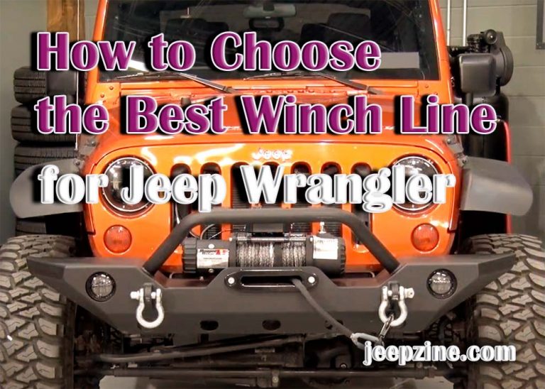 How to Choose The Best Winch Line For Your Jeep Wrangler