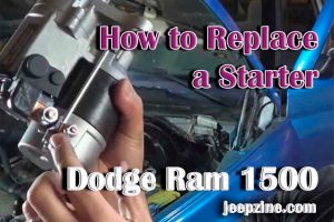 How to Replace a Starter on a Dodge Ram 1500