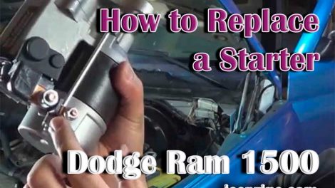How to Replace a Starter on a Dodge Ram 1500