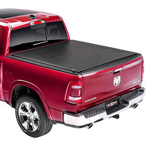 TruXedo Lo Pro Soft Roll Up Truck Bed Tonneau Cover | 544901 | Fits 2009 - 2018, 2019-21 Classic Dodge Ram 1500 w/RamBox 5'