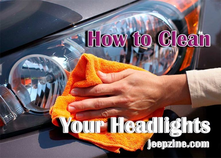 How to Clean Your Headlights