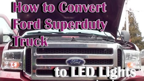 How to Convert Your Ford Superduty Truck to LED Lights