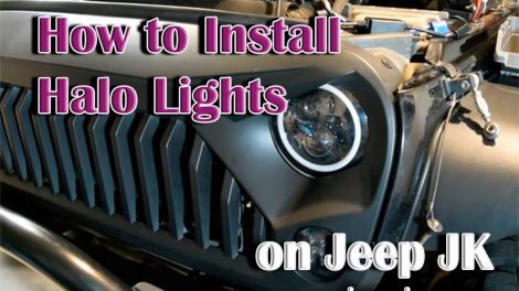 How to Install Halo Lights on Jeep Wrangler JK