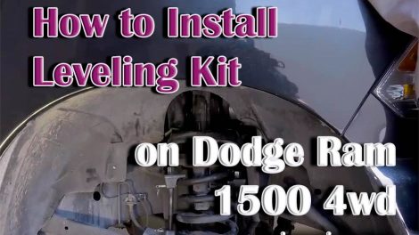 How to Install a Leveling Kit on Dodge Ram 1500 4wd