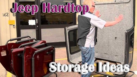 Jeep Hardtop Storage Ideas