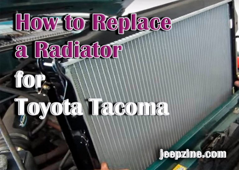 How to Replace a Radiator for Toyota