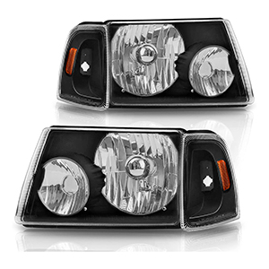 AUTOSAVER88 Headlight Assembly Compatible with 01 02 03 04 05 06 07 08 09 10 11 Ford Ranger Headlight Assembly