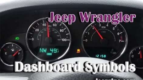 Jeep Wrangler Dashboard Symbols