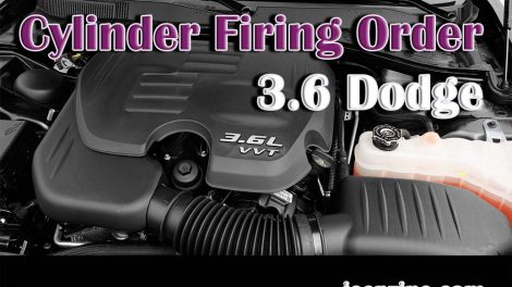 Cylinder Firing Order 3.6 Dodge