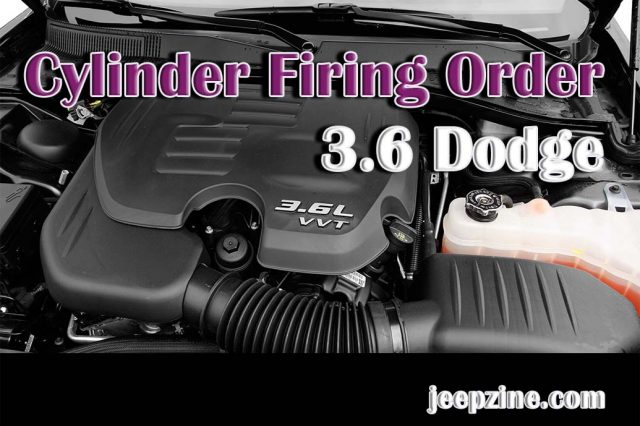 Cylinder Firing Order 3.6 Dodge