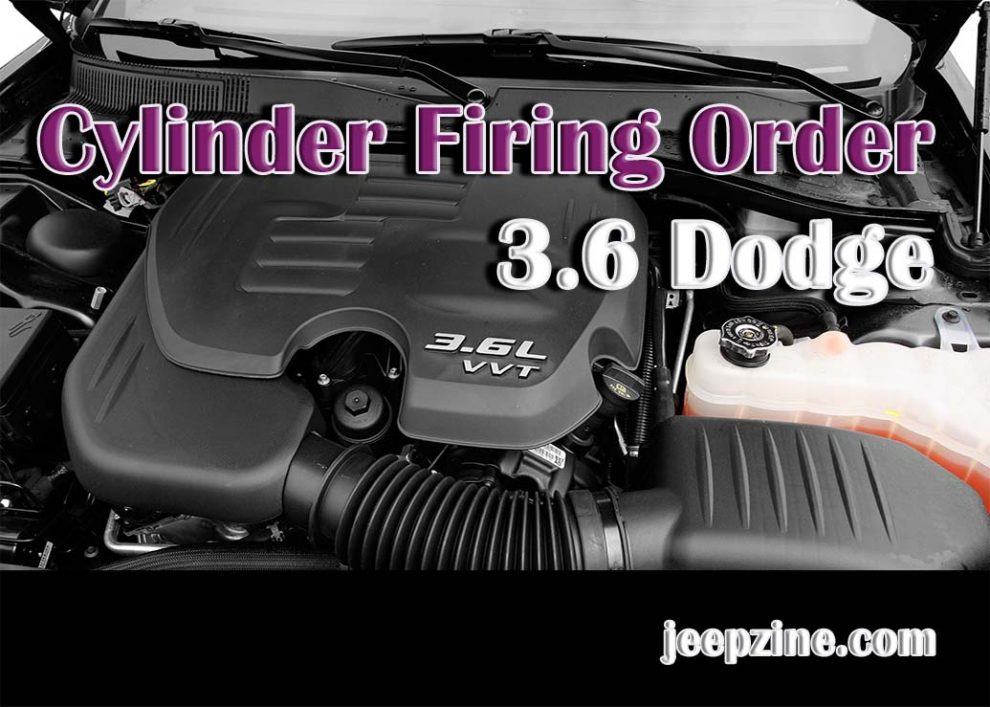 Cylinder Firing Order 3.6 Dodge