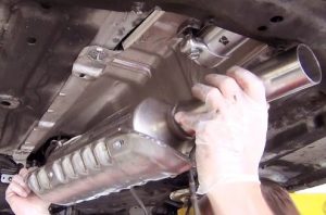 Removing a Catalytic Converter 