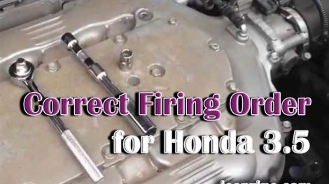 Correct Firing Order for Honda 3.5