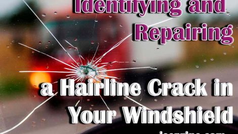 Learn about the causes, dangers, and options for repairing hairline cracks in car windshields.