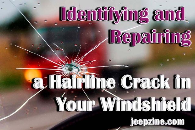 Learn about the causes, dangers, and options for repairing hairline cracks in car windshields.