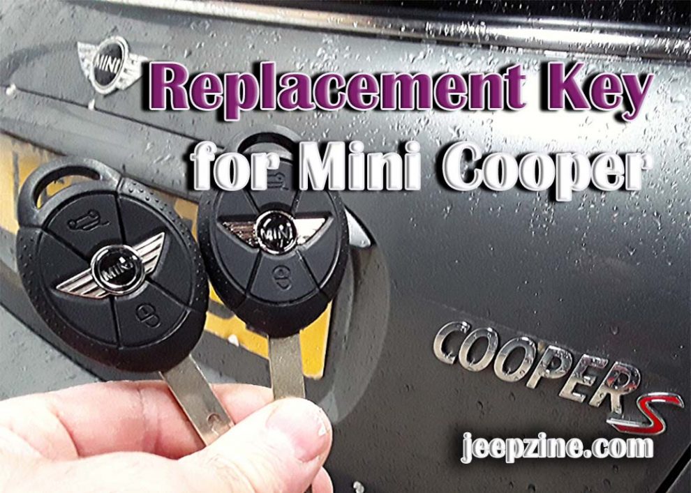 Replacement Key for Your Mini Cooper