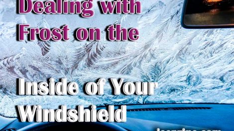 Dealing with Frost on the Inside of Your Windshield