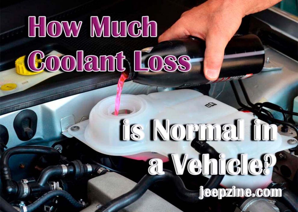 How Much Coolant Loss is Normal in a Vehicle?