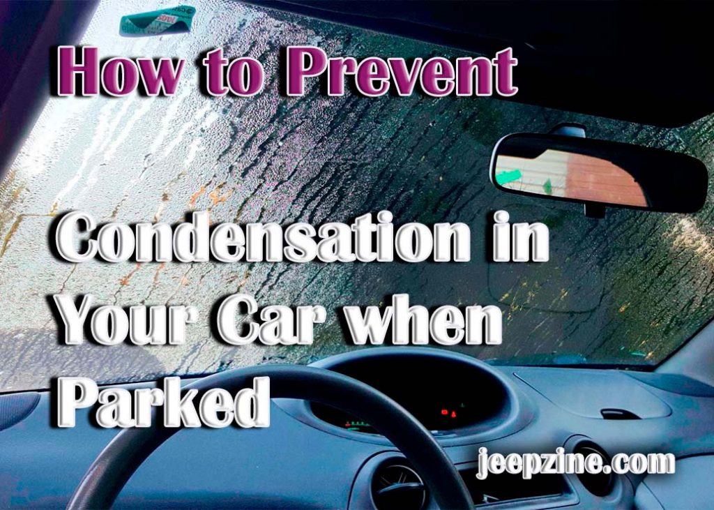 How to Effectively Reduce and Prevent Condensation Inside of Your Car