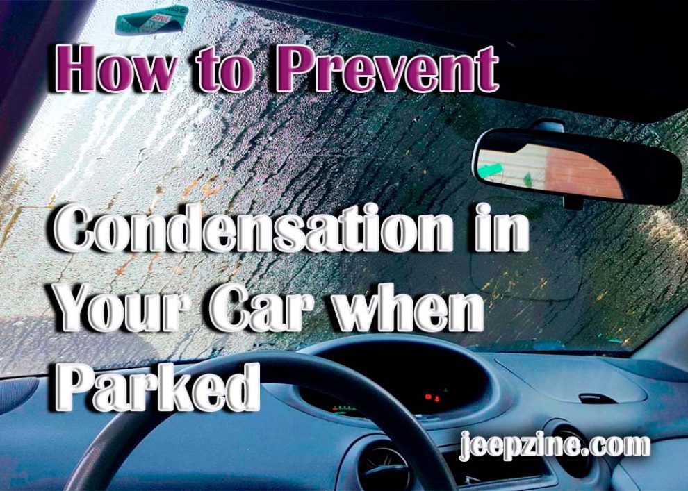 How to Prevent Condensation in Your Car when Parked