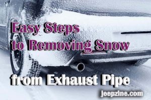Quick and Easy Steps to Removing Snow From an Exhaust Pipe